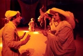 Rafael Moura en Christian et Dilmar Messias en Cyrano © Irene Santos et Mira Gonçalves 
